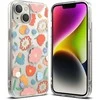 Ringke Fusion Design Armored Sleeve Gel Frame Apple iPhone 14 Plus dėklas telefonui skaidrus (Floral) (FD637E31)