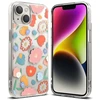 Ringke Fusion Design Armored Sleeve Gel Frame Apple iPhone 14 Plus dėklas telefonui skaidrus (Floral) (FD637E31)