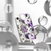 Ringke Fusion Design Armored Gel Frame Apple iPhone 14 Plus dėklas telefonui skaidrus (Violetinė rose) (FD637E29)