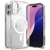 Apple iPhone 16 Ringke Fusion Magnetic MagSafe Clear dėklas telefonui skaidrus