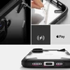 Dėklas Ringke Fusion X Apple iPhone 16 Case - juodos spalvos