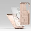 Ringke Silicone MagSafe Samsung Galaxy S25 - dėklas telefonui rožinės spalvos
