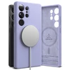 Ringke Silicone MagSafe Samsung Galaxy S25 Ultra - dėklas telefonui violetinės spalvos