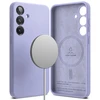 Ringke Silicone MagSafe dėklas skirtas Samsung Galaxy S25 - violetinės spalvos