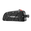 Rockbros 039BK bicycle frame bag 1 l with braid – juodos spalvos