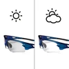 Rockbros 10069 photochromic UV400 dviratininko akiniai – mėlynos spalvos