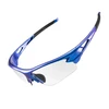 Rockbros 10069 photochromic UV400 dviratininko akiniai – mėlynos spalvos