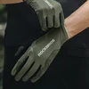 Rockbros 16110006003 shock-absorbing dviratininko pirštinės dydis L – žalios spalvos ir juodos spalvos