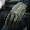 Rockbros 16110006003 shock-absorbing dviratininko pirštinės dydis L – žalios spalvos ir juodos spalvos