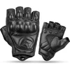 Rockbros 16220006004 XL leather motorcycle pirštinės – juodas