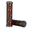 Rockbros 2017-14AOR bicycle grips – juodos spalvos and oranžinis