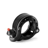 Rockbros 34210028001 Q-shaped bicycle bell – juodos spalvos