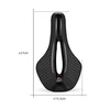 Rockbros 38210005001 foam MTB dviračio balnelis – juodos spalvos