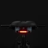Rockbros 38218916002 MTB dviračio balnelis + lamp – juodos spalvos