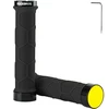 Rockbros 40720007001 bicycle grips with reflector – juodos spalvos