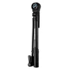 Rockbros 42310006001 bicycle pompa with pressure gauge – juodos spalvos