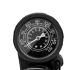 Rockbros 42610002001 floor bicycle pompa with pressure gauge – juodos spalvos