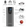 Rockbros 42720001001 Electric Bike Pump with LED Ekranas + USB-C – USB-A Cable – juodos spalvos