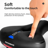Rockbros AQ-6090B bicycle saddle – juodos spalvos and mėlynas