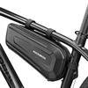 Rockbros B66 waterproof dviračio krepšys for frame – juodos spalvos