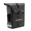 Rockbros Bike Bag su Backpack Function, Atsparus vandeniui, su Helmet Attachment 18l – juodos spalvos