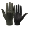 Rockbros Breathable Full Finger Cycling pirštinės, dydis: XL – žalios spalvos