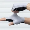 Rockbros Breathable Short Finger Cycling pirštinės dydis: M – pilkos spalvos
