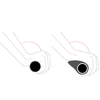 Rockbros BT1802GR bicycle grips – pilkos spalvos