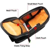 Rockbros C7-1 waterproof dviračio krepšys with saddle mounting 1.5l – juodos spalvos