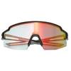 Rockbros Cycling Glasses Photochromic UV Protection with Corrective Insert Oranžinis Lenses – juodos spalvos