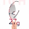 Rockbros dviratininko akiniai Photochromic su UV apsauga ir Corrective Insert 14120008002 – USA Pattern – baltos spalvos