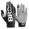 Rockbros cycling pirštinės, insulated, long, size: M – juodos spalvos and pilkos spalvos