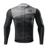 Rockbros cycling jersey 15120009004 long sleeve spring/summer XL – juodos spalvos