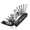 Rockbros GJ1601 16-in-1 multi-tool for bicycle repair – juodas