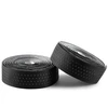 Rockbros dviračio vairo juosta Perforated Silicone – juodos spalvos