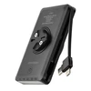 Rockbros JP008 priekinis dviračio žibintas prekystaliui su išorine baterija 5000mAh 150lm IPX6 &amp;8211; juodos spalvos