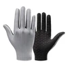 Rockbros Breathable Full Finger Cycling pirštinės, dydis: L – pilkos spalvos