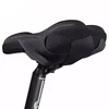 Rockbros LF047-B silicone gel bicycle seat cover dydis L – juodos spalvos