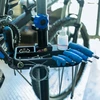 Roborock Stojak serwisowy Rockbros MP-02 do rowerów su pokrętłami podłogowy - juoda