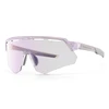 Rockbros Polarized dviratininko akiniai su UV apsauga ir Corrective Insert – pilkos spalvos