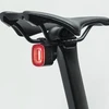 Rockbros Q2S LED Rear Bike Light with Smart Stop System + USB-C – USB-A Cable – Juodas