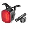 Rockbros Q2S LED Rear Bike Light with Smart Stop System + USB-C – USB-A Cable – Juodas
