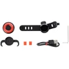 Rockbros Q5 Rear Bike Light with Intelligent Stop System – juodos spalvos