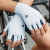 Rockbros Road Cycling pirštinės dydis: L – juodos spalvos and baltos spalvos