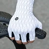 Rockbros Road Cycling pirštinės dydis: XL – baltos spalvos/juodos spalvos