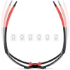 Rockbros SP216BK photochromic UV400 dviratininko akiniai – juodos spalvos and raudonos spalvos