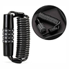 Rockbros T609 bicycle lock su 1.5 m combination – juodos spalvos