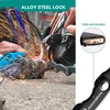 Rockbros WD795 foldable bicycle lock – juodas