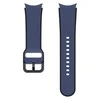 Išmaniojo laikrodžio Samsung Galaxy Watch 4/5 sportinis dirželis, Mėlynos spalvos, S/M