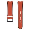 Išmaniojo laikrodžio Samsung Galaxy Watch 4/5 silikoninis dirželis, Raudonos spalvos, 20mm